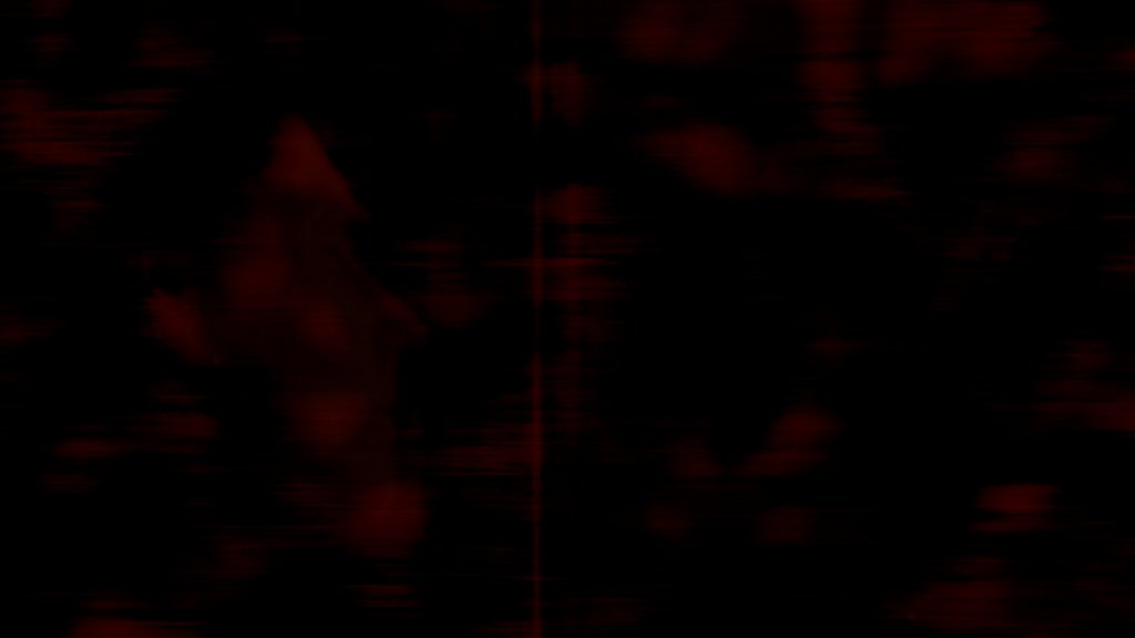 Red glitch abstract pattern